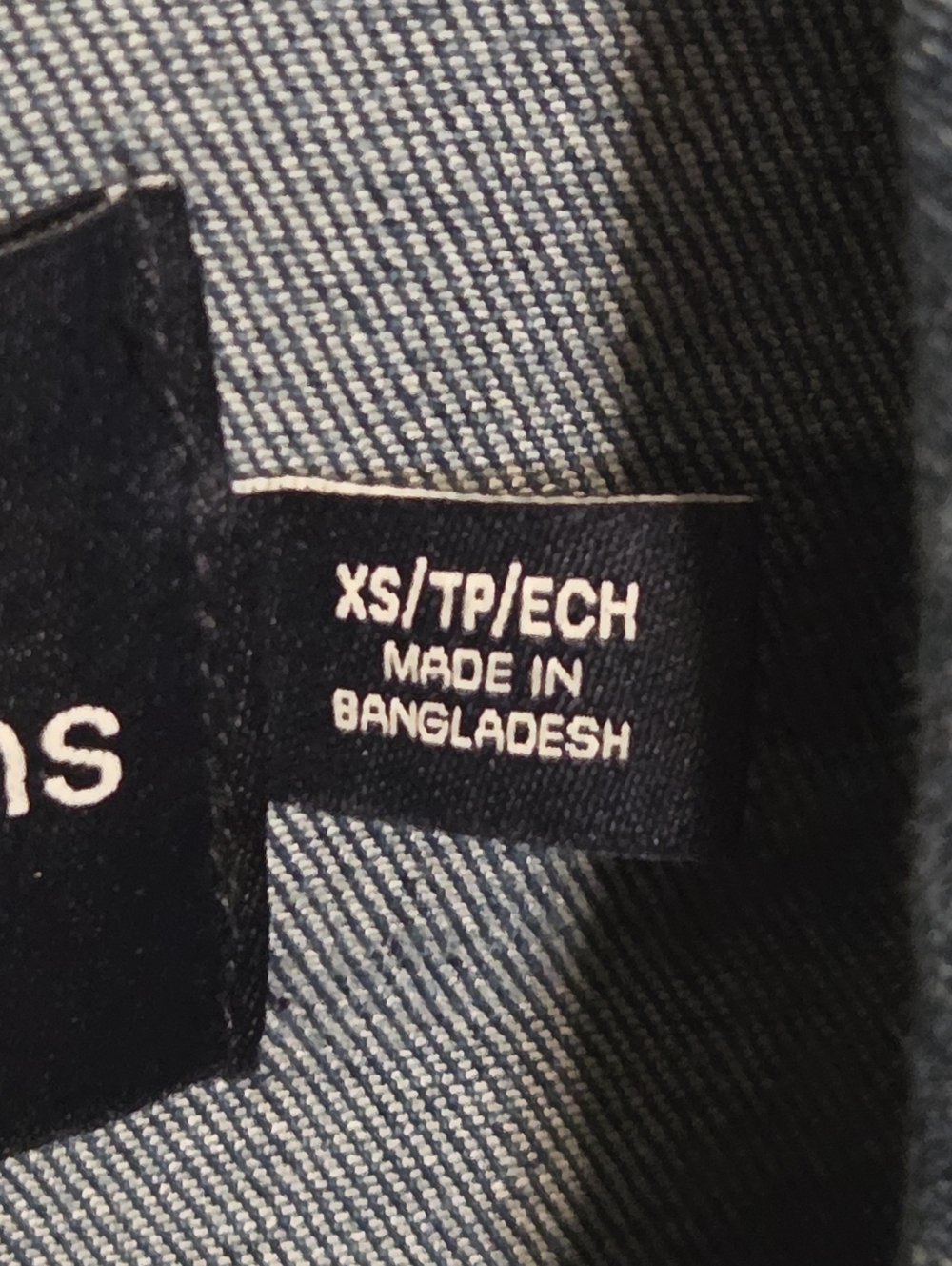 Calvin Klein Jean Jacket - Picture 2 of 4